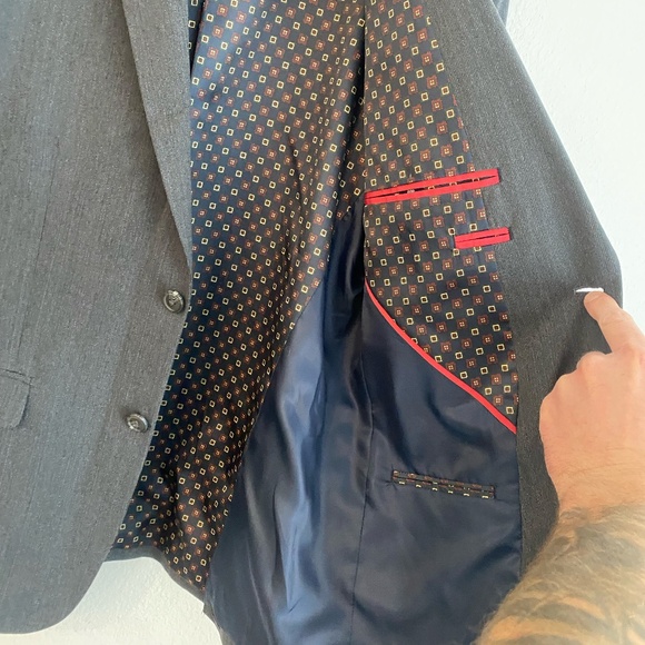 U.S. Polo Association Men's Rayon Blend Suit Blazer - 40R - Picture 5 of 9